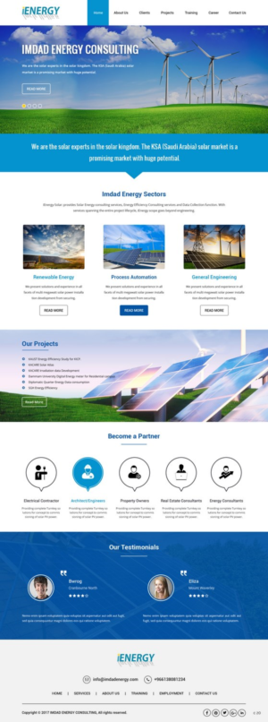 Wordpress Design by pb for this project | Design: #13908021