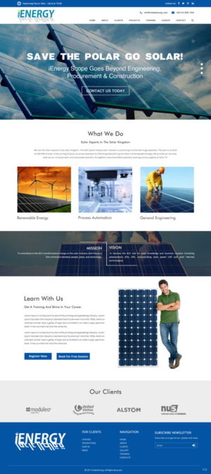 Wordpress Design by pb for this project | Design: #13908042