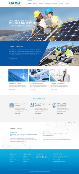 Wordpress Design by pb for this project | Design: #13908049