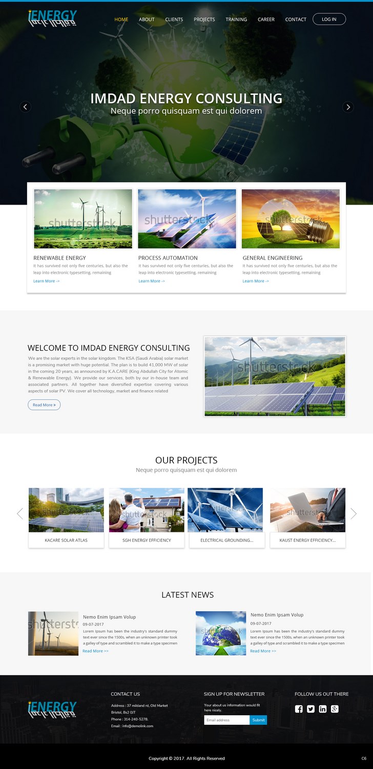 Wordpress Design by pb for this project | Design #13908059