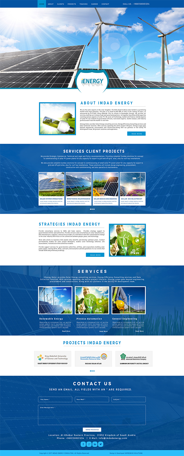 Design Wordpress par Impressive Solutions pour ce projet | Design #13918474