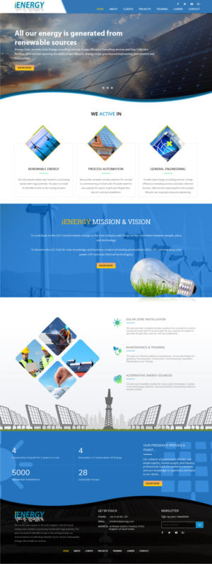 Redesign of Engineering firm website  | WordPress-Design von vedverma1984