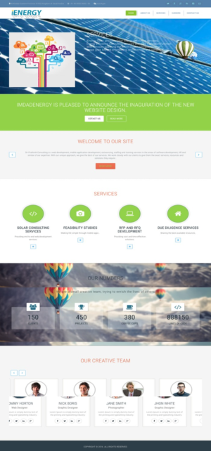 Wordpress Design by abhishukla1987