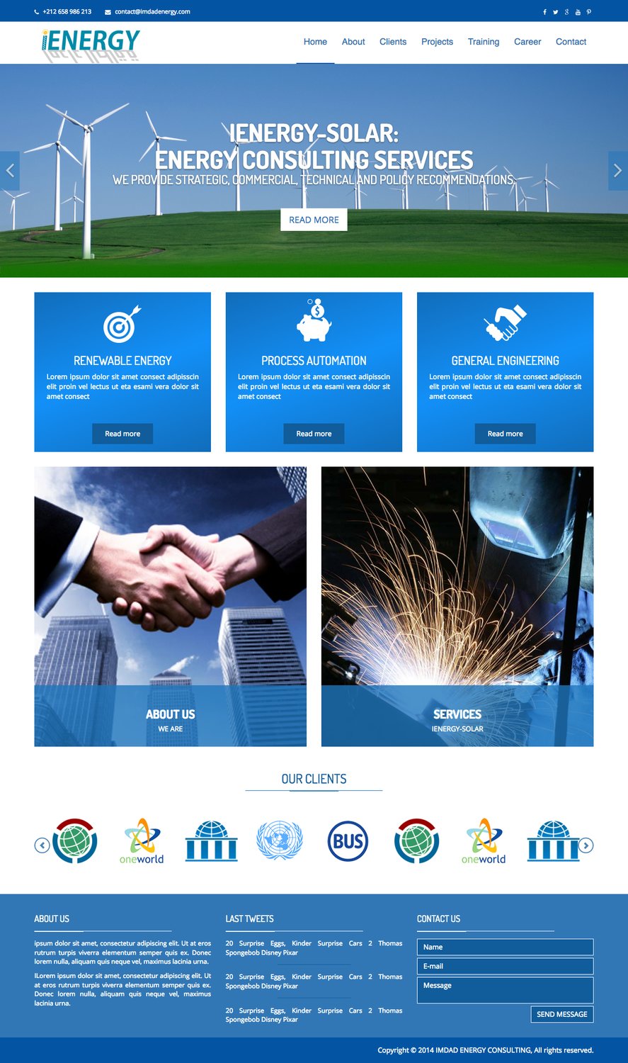 Diseño Wordpress por abhishukla1987 para este proyecto | Diseño #14003105