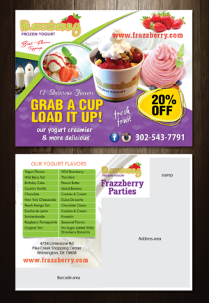 Postcard Design by meet007 for this project | Design: #13937979