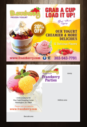 Postcard Design by meet007 for this project | Design: #13938834