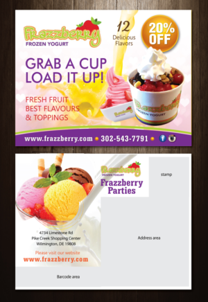 Postcard Design by meet007 for this project | Design: #13939263