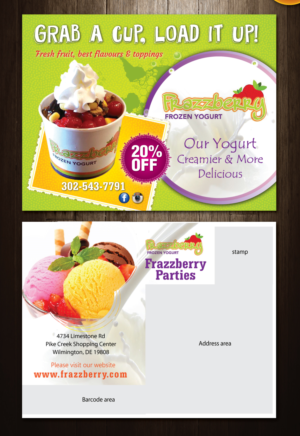 Postcard Design by meet007 for this project | Design: #13941789