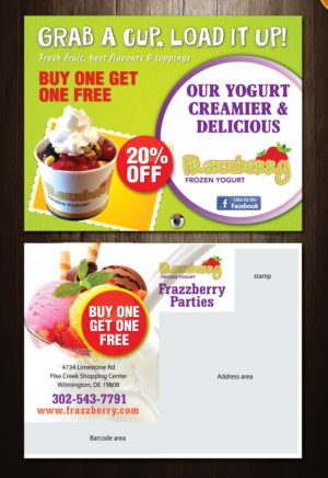 Postcard Design by meet007 for this project | Design: #14336871