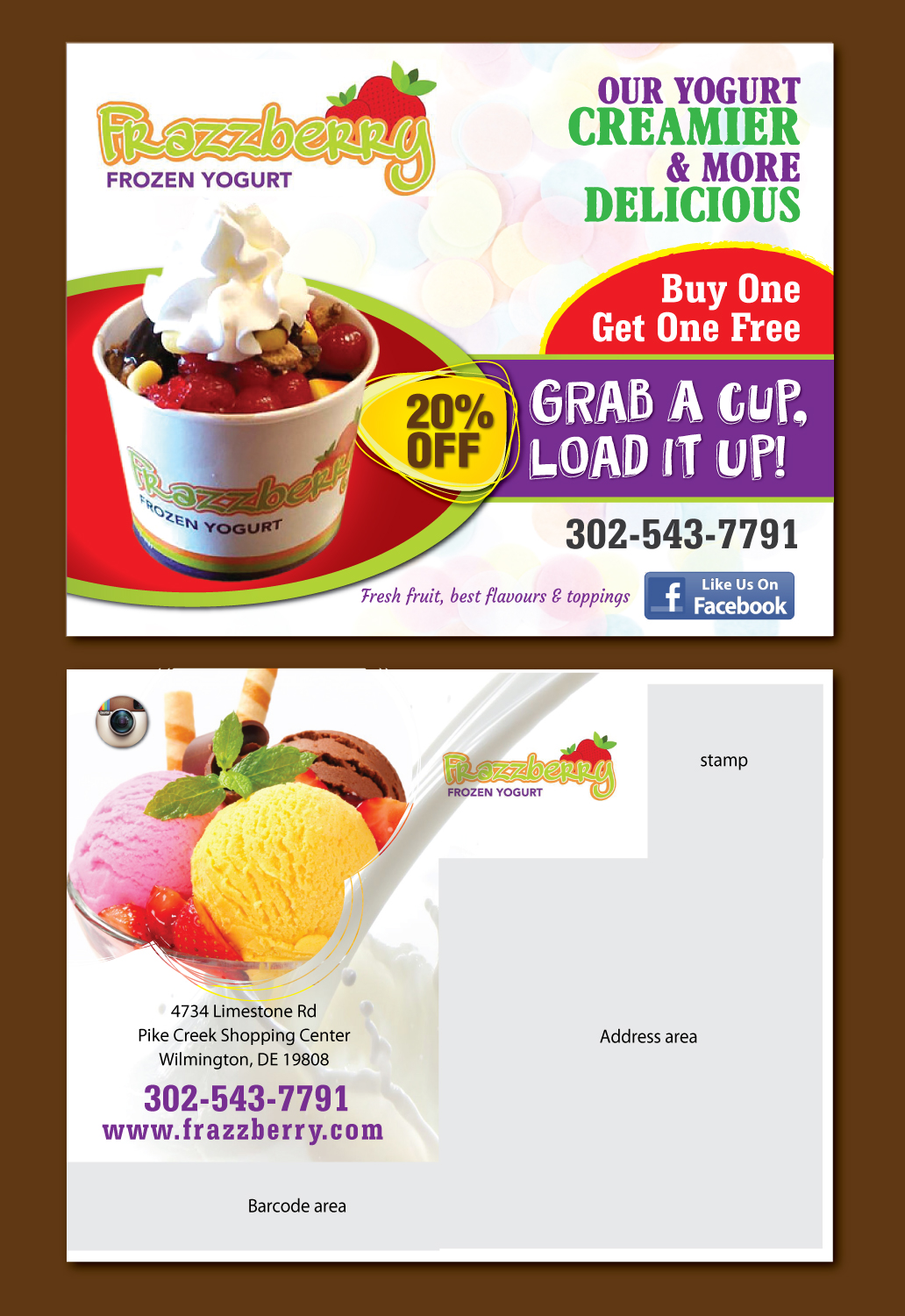 Design de Carte Postale par meet007 pour ce projet | Design #14338301