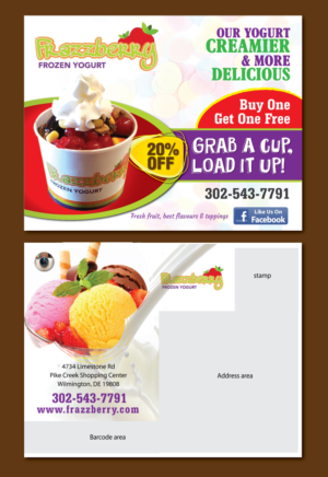 Postcard Design by meet007 for this project | Design: #14338301