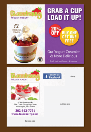 Postcard Design by meet007 for this project | Design: #14339269