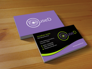 Business Card Design by Creations Box 2015 for FocuseD LLC | Design: #13921897