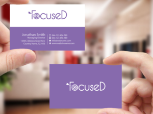 Business Card Design by Creations Box 2015 for FocuseD LLC | Design: #13921912