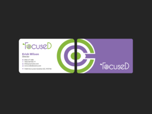 Business Card Design by Creations Box 2015 for FocuseD LLC | Design: #13921917