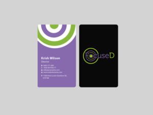 Business Card Design by Creations Box 2015 for FocuseD LLC | Design: #13921918