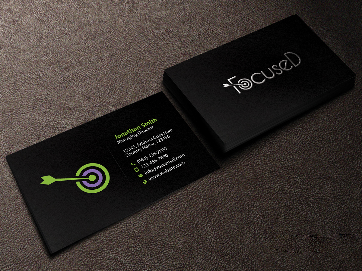 Business Card Design by Creations Box 2015 for FocuseD LLC | Design #13921935