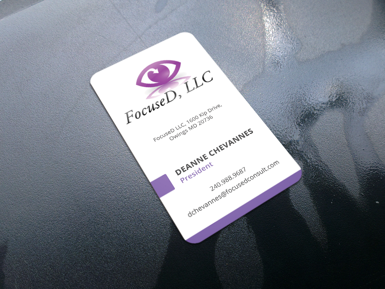 Business Card Design by Graphic Flame for FocuseD LLC | Design #13960655