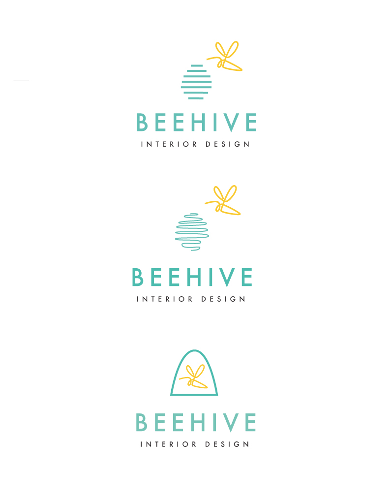 Logo Design by Hiccups Design for Beehive Design | Design #14095843