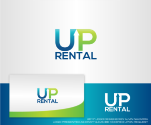 Logo Design by alvinnavarra for UP RENTAL S.A DE C.V. | Design: #13966130