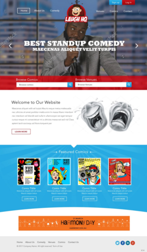 Web Design by pb for this project | Design: #13908176