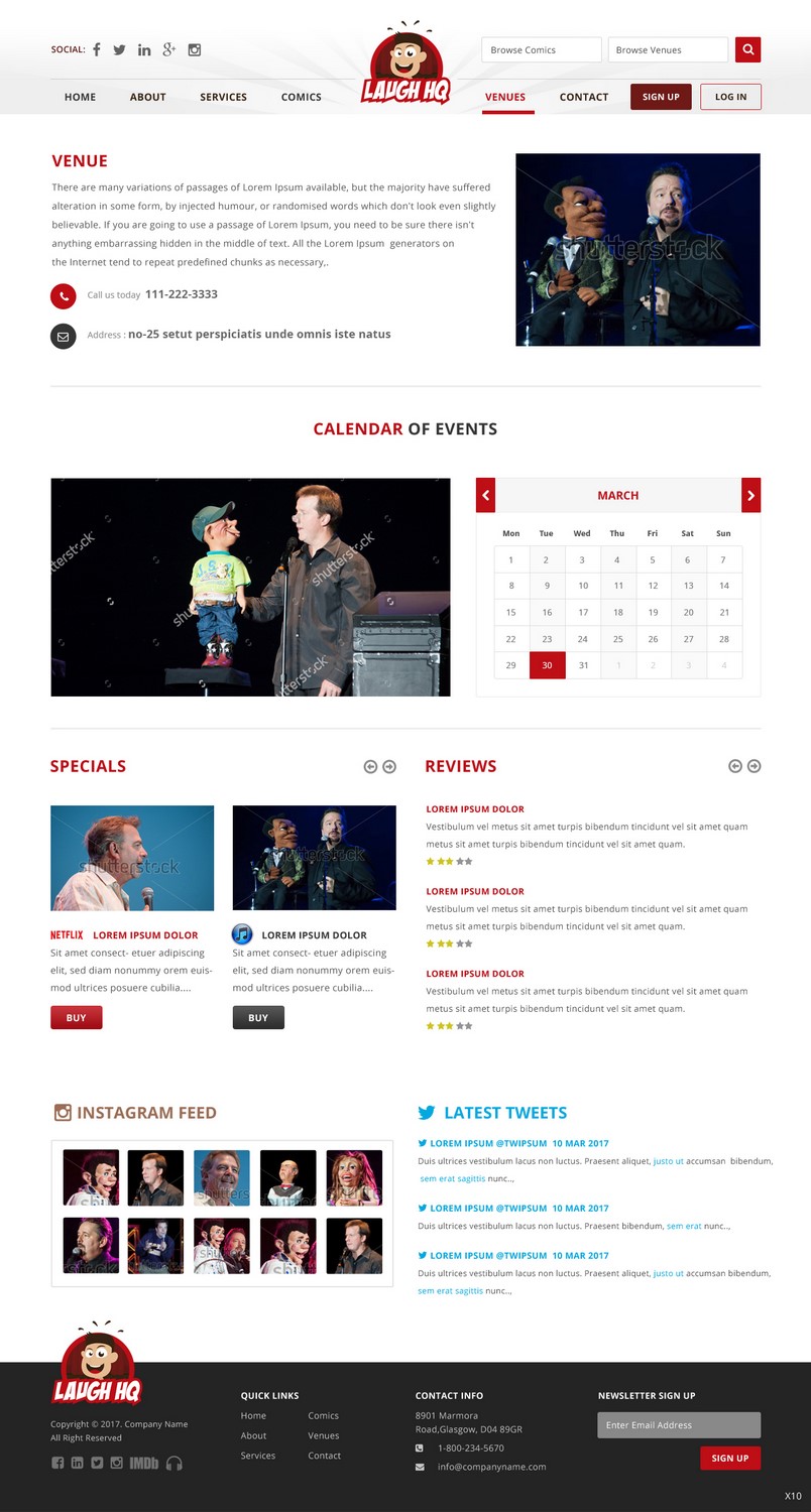 Web Design by pb for this project | Design: #14019323