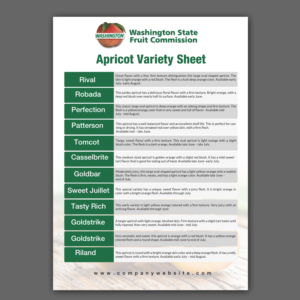 Flyer Design by creative.bugs for Washington State Fruit Commission | Design: #13904308