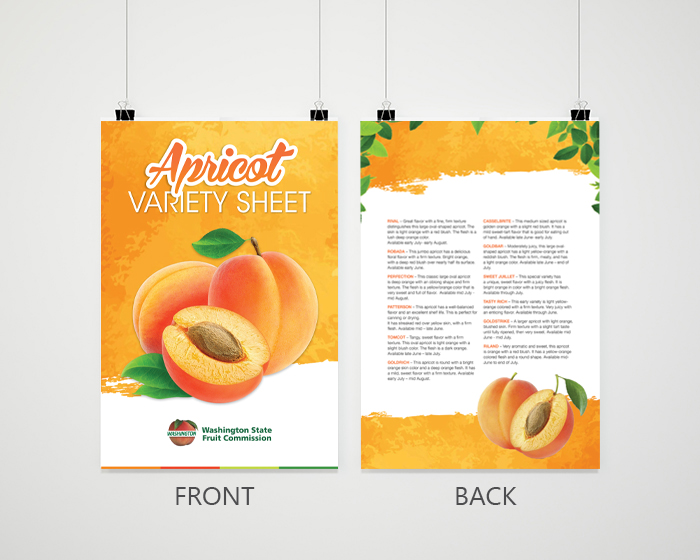 Flyer-Design von Vignesh Hardy für Washington State Fruit Commission | Design #13946353