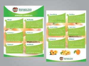Flyer-Design von robertrix für Washington State Fruit Commission | Design: #13931628
