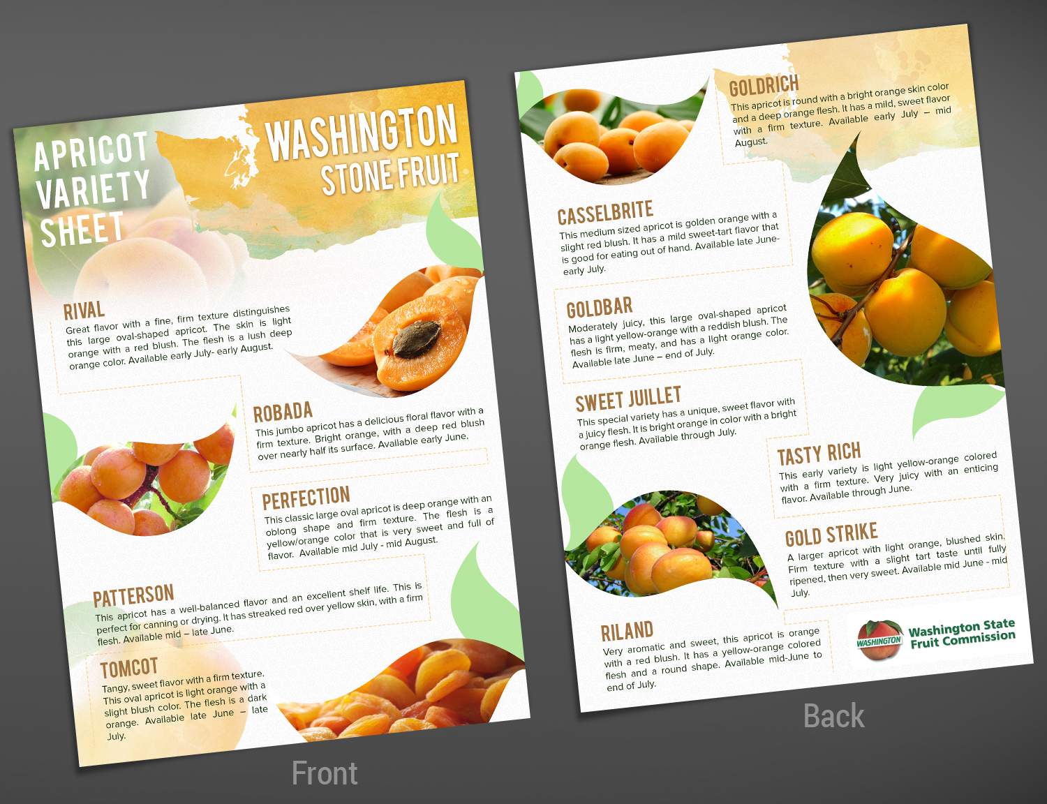 Flyer Design by SAI DESIGNS for Washington State Fruit Commission | Design #13914628