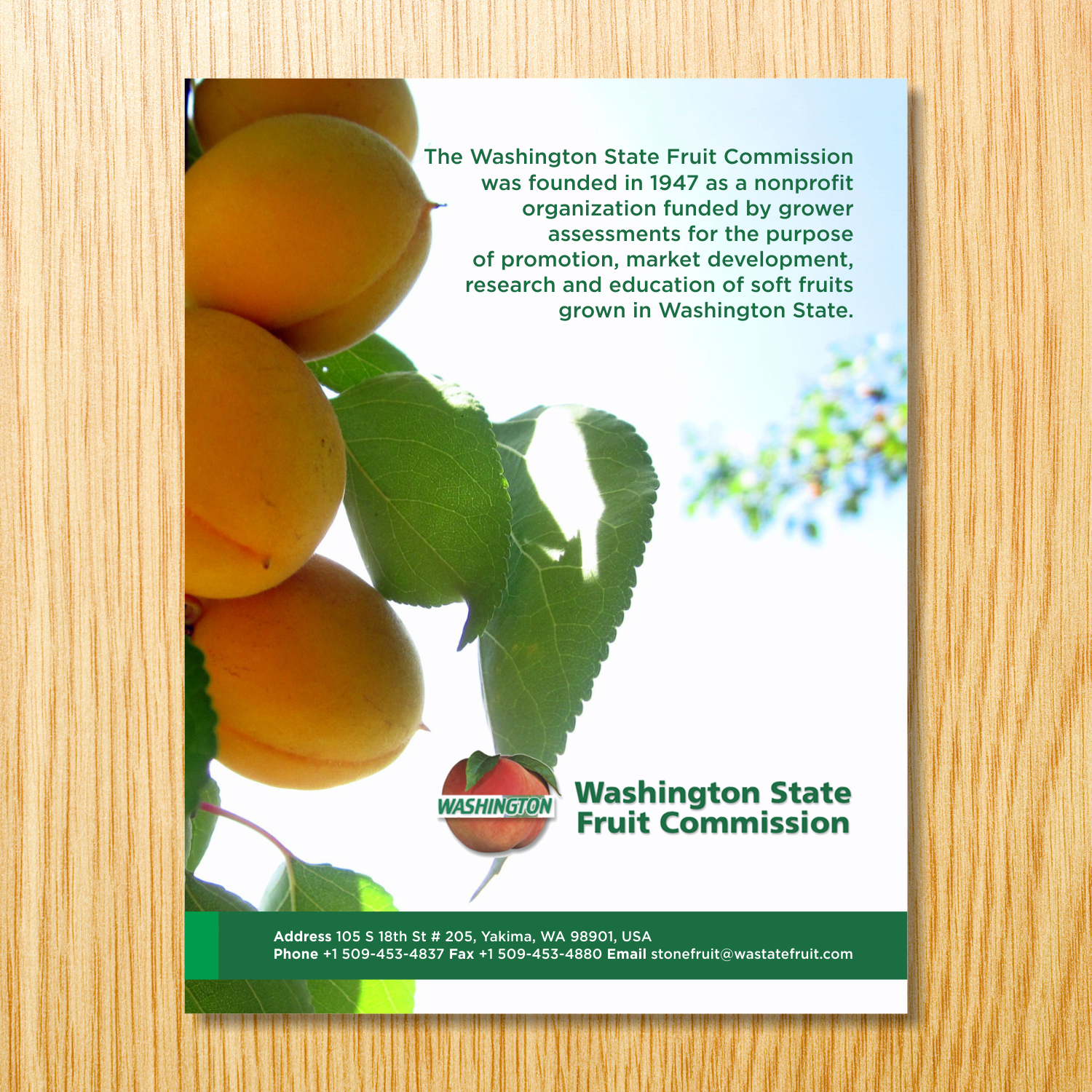 Flyer Design by barinix for Washington State Fruit Commission | Design #13946506