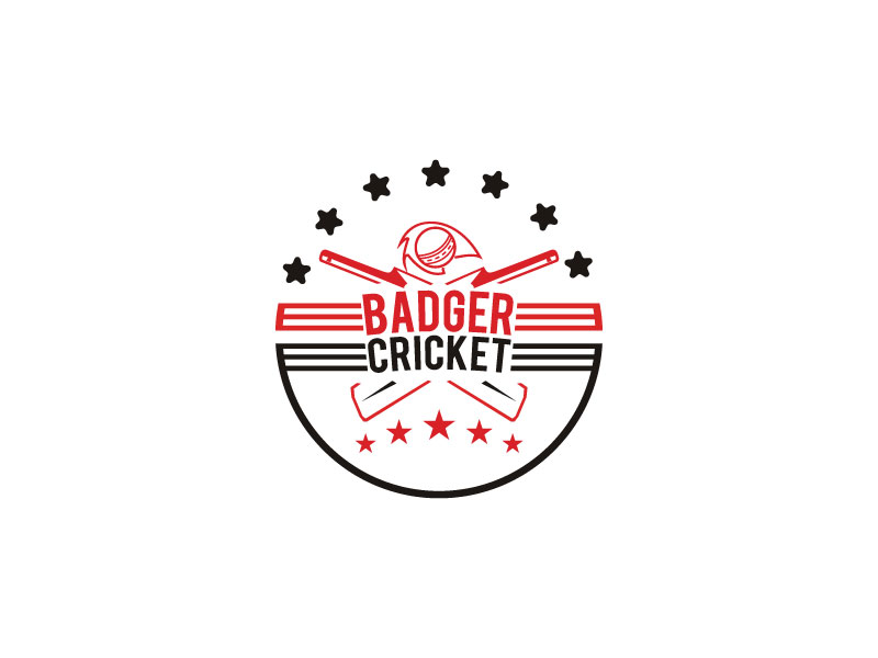 Logo Design by PETERPARKER for Badger Cricket | Design #13901204
