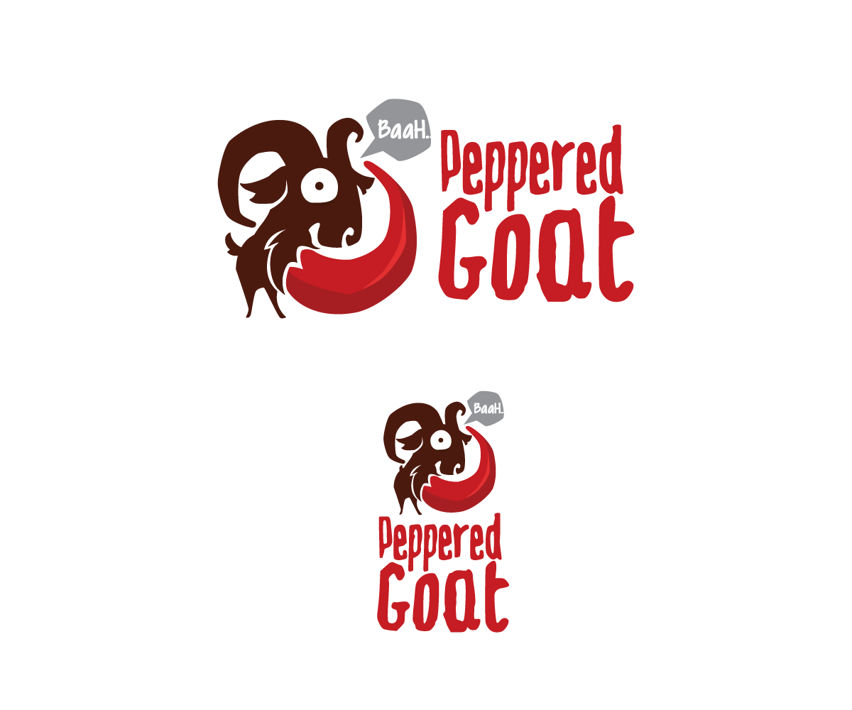 Logo-Design von sourgraping für peppered Goat | Design #13928022