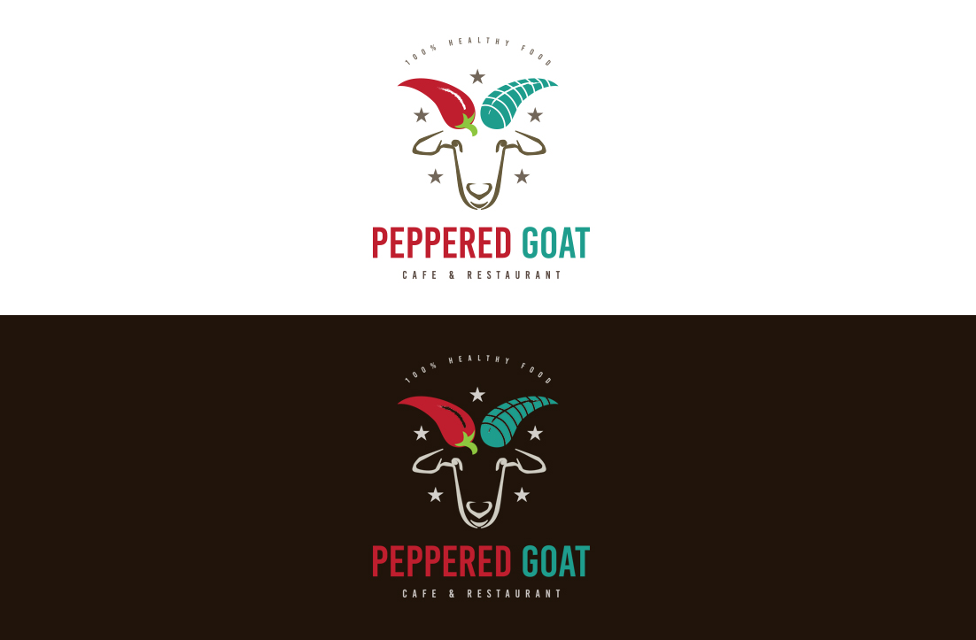 Logo Design by GLDesigns for peppered Goat | Design #13917885