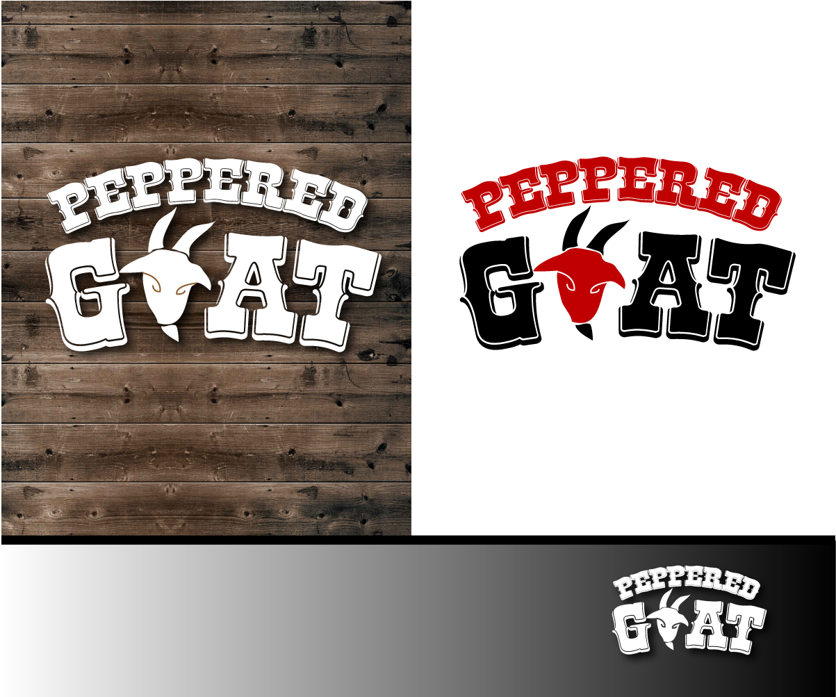 Logo Design by guycodefacts for peppered Goat | Design #13966183