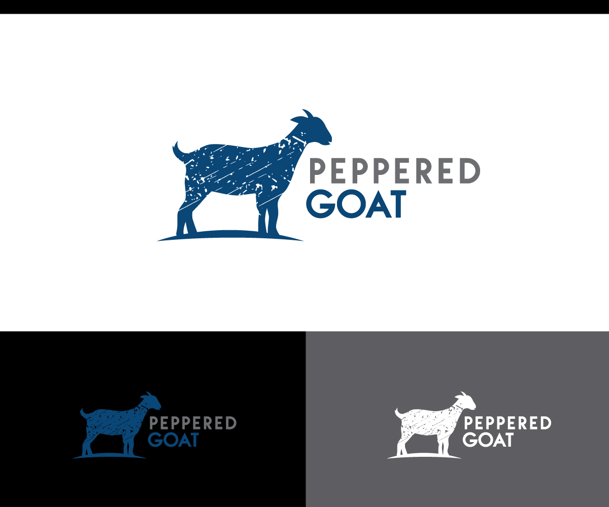 Logo Design by webeezine for peppered Goat | Design #13918374