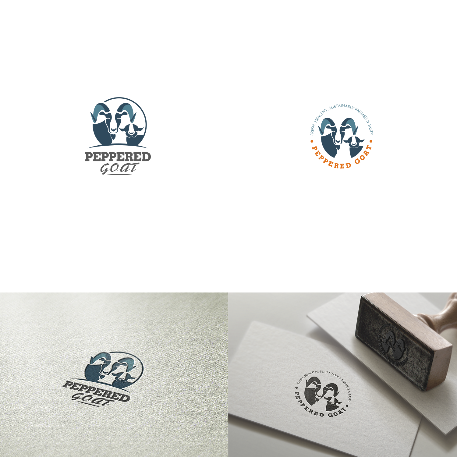 Logo Design by final_C for peppered Goat | Design #14008634