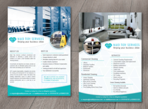 Commercial Cleaning Company Needs A Flyer | Flyer Design by alex989