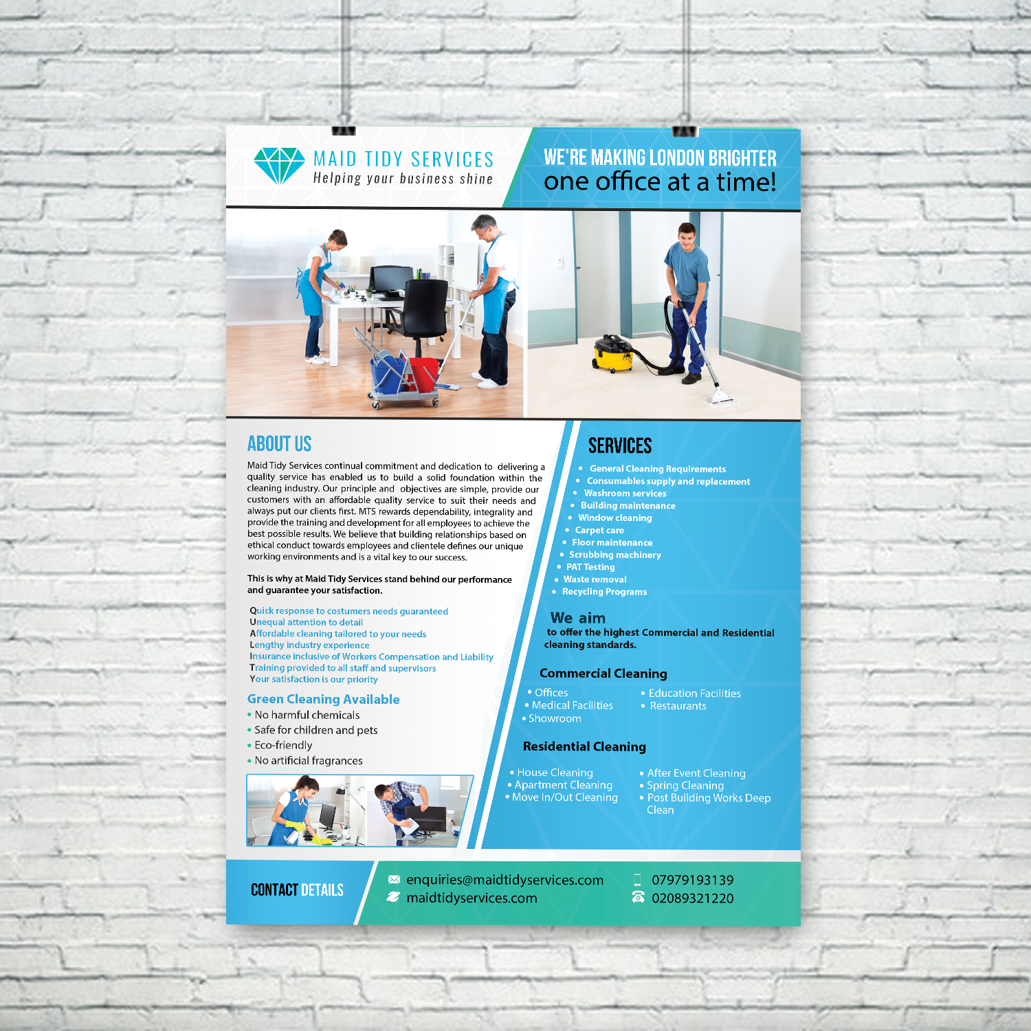 Flyer Design by creative.bugs for this project | Design #13905791