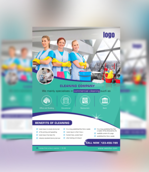 Commercial Cleaning Company Needs A Flyer | Flyer Design by ecorokerz