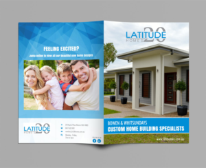 Brochure Design by ecorokerz for Latitude 20 Homes | Design: #13905513