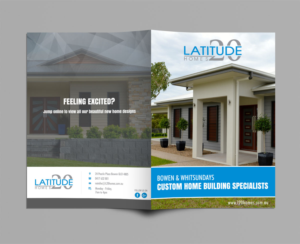 Brochure Design by ecorokerz for Latitude 20 Homes | Design: #13912811