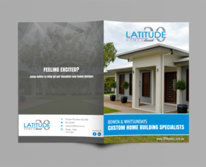 Brochure Design by ecorokerz for Latitude 20 Homes | Design: #13912813