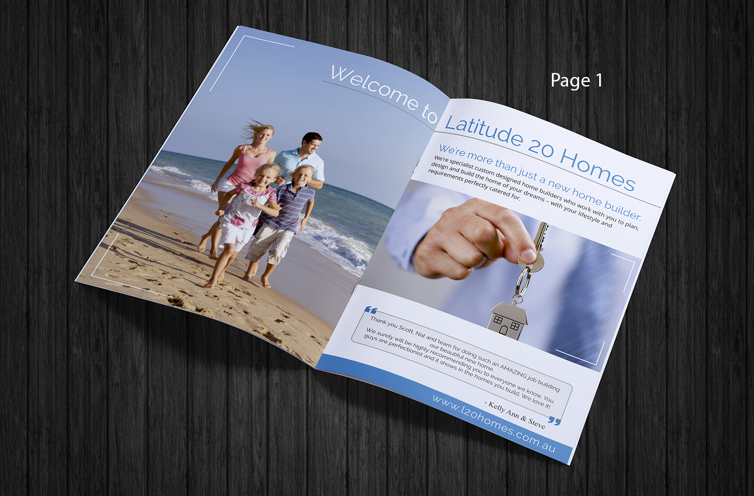 Brochure Design by ecorokerz for Latitude 20 Homes | Design #13926526