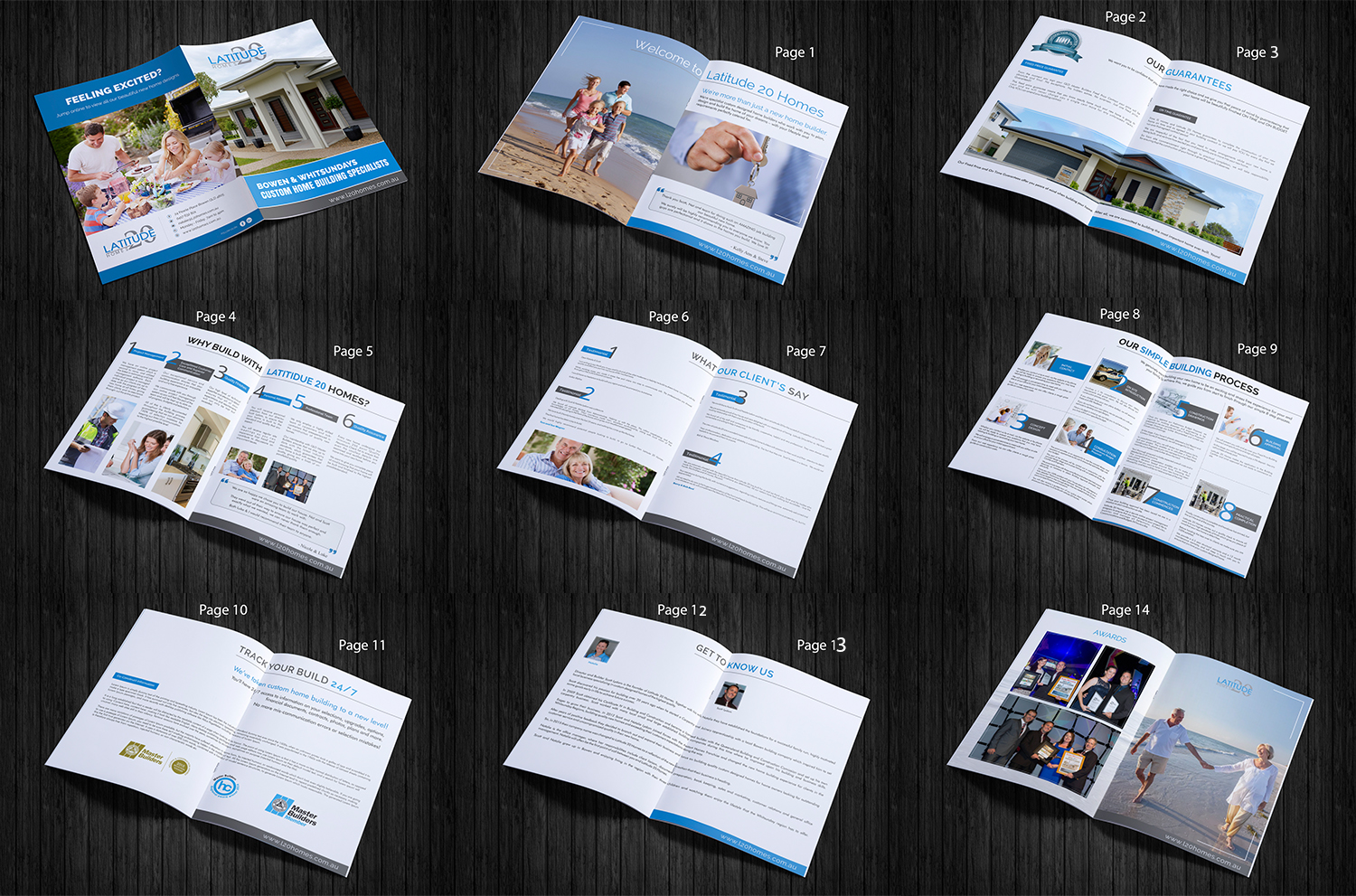 Brochure Design by ecorokerz for Latitude 20 Homes | Design #13976173