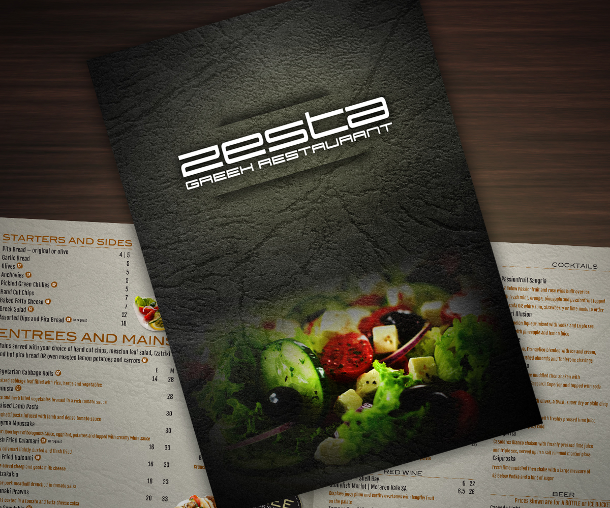 Menu Design by nurmaili for this project | Design #2503814