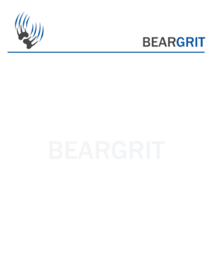Logo Design by $UniQ Design$ for BEARGRIT | Design: #13931905
