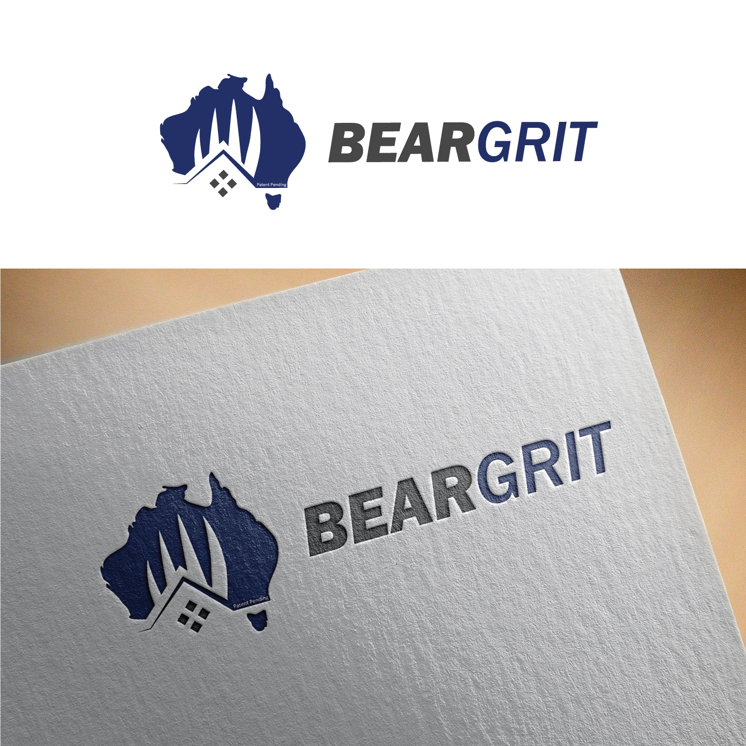 Logo Design by $UniQ Design$ for BEARGRIT | Design #13935406