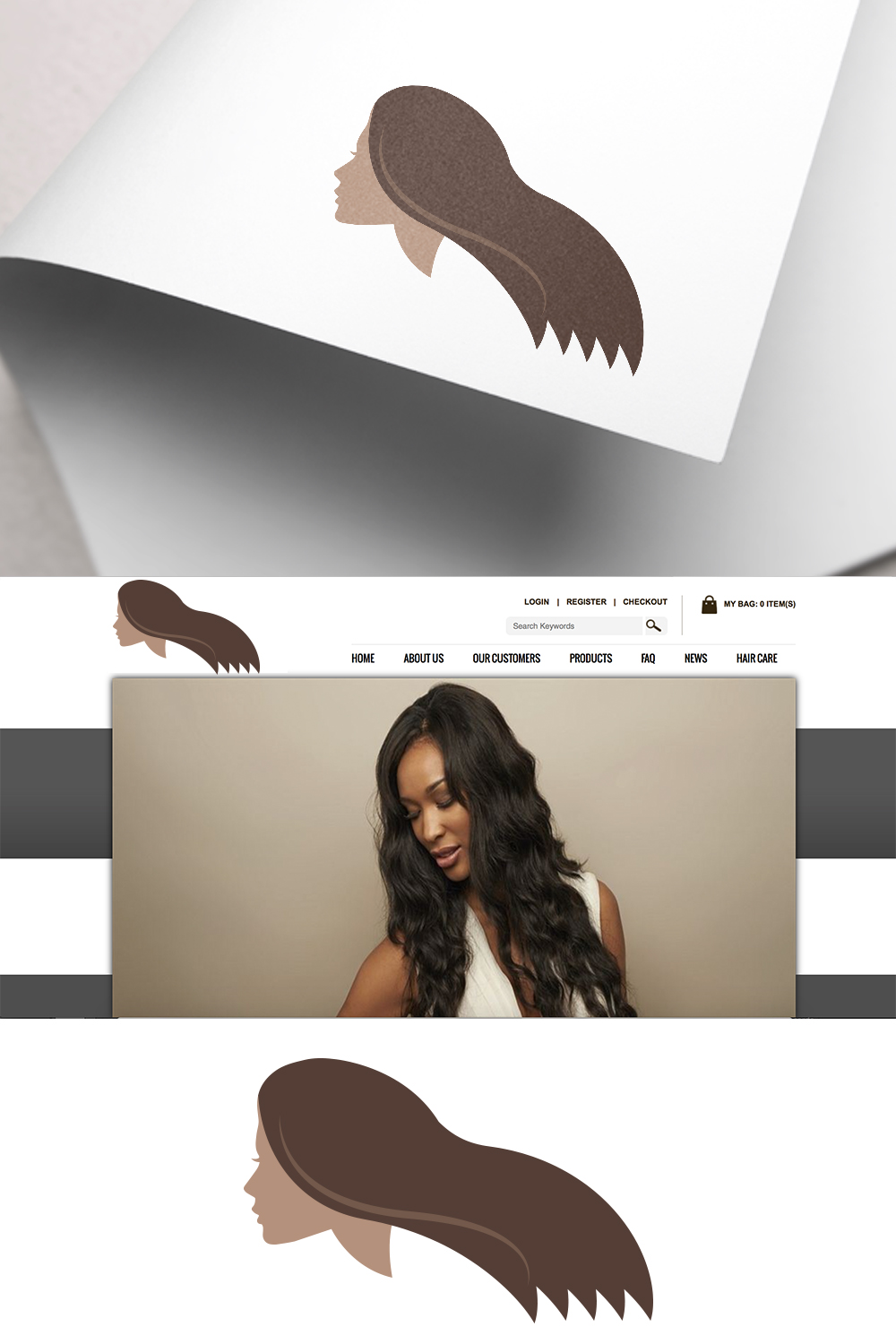 Logo-Design von Zane_Graph_Design für Hair So Rare | Design #13926905