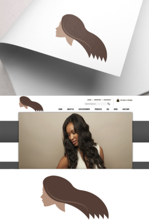 Logo Design by Zane_Graph_Design for Hair So Rare | Design: #13926905